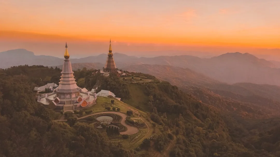 Riwayat Thailand di komunitas togel - Chiang Mai temple landscape Thailand